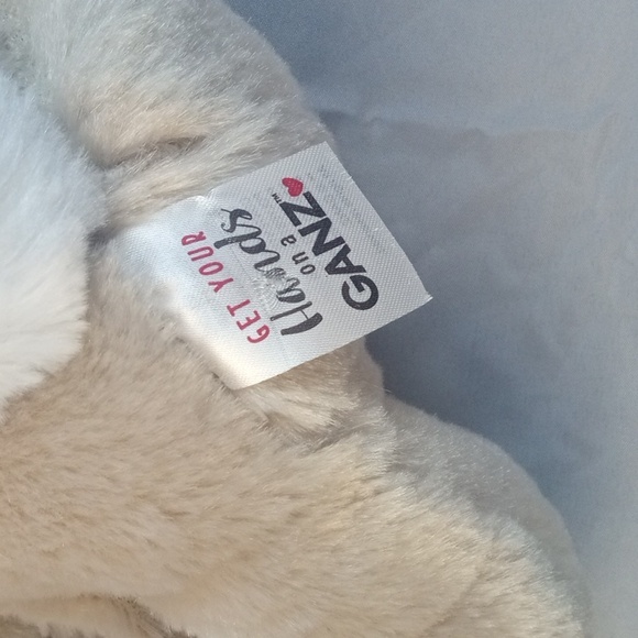 🌼🍒 Cream Faux Fur Bunny Drawstring Bag - Picture 5 of 6